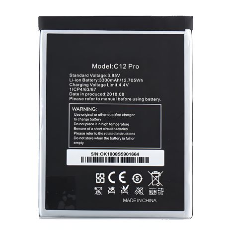 Акумулятор Oukitel C12 Pro (3300mAh) [Original PRC] 12 міс. гарантії