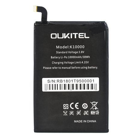 Аккумулятор для Oukitel K10000 [Original PRC] 12 мес. гарантии