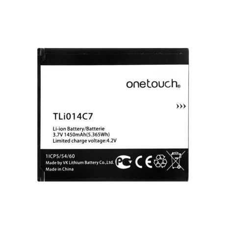 Акумуляторна батарея Alcatel TLi014C7, One Touch Pixi First 4024D [Original PRC] 12 міс. гарантії