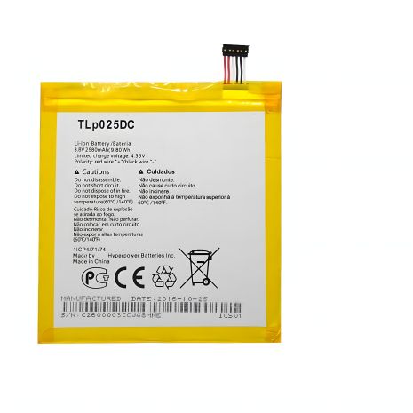 Акумулятор Alcatel TLp025GC (One Touch Pixi 4 7" (9003X / 9003A / OT-8063 / TLp025G2, TLp025DC)) [Original PRC]