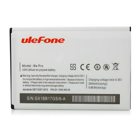 Акумулятор Ulefone Be Pro/Be Pro 2/L55/3019 [Original PRC] 12 міс. гарантії