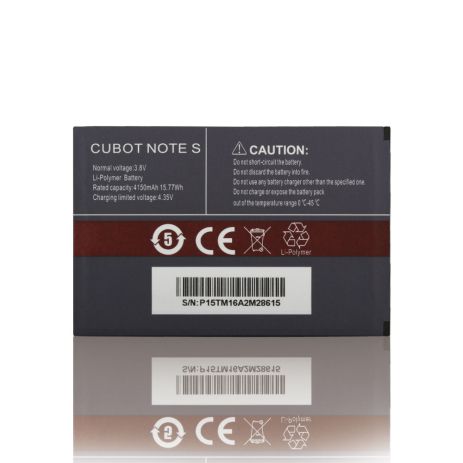 Cubot Note S Акумуляторна Батарея [Original PRC] 12 місяців гарантії