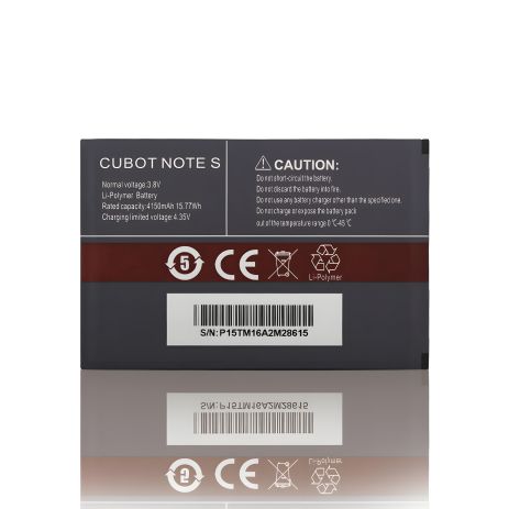 Акумуляторна батарея для Cubot Note S [Original PRC] 12 міс. гарантії