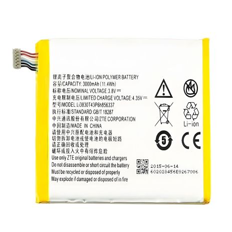 ZTE Li3830T43P3hB34243 Nubia Z7 Max NX505J Акумулятор [Original] 12 міс. гарантії