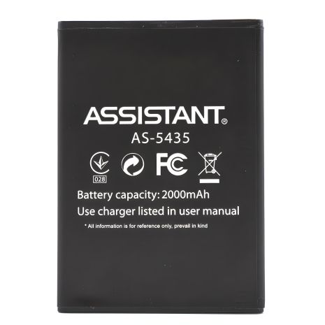 Акумулятор Assistant AS-5435 [Original PRC] 12 міс. гарантії
