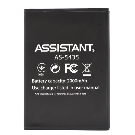 Акумулятор Assistant AS-5435 [Original PRC] 12 міс. гарантії