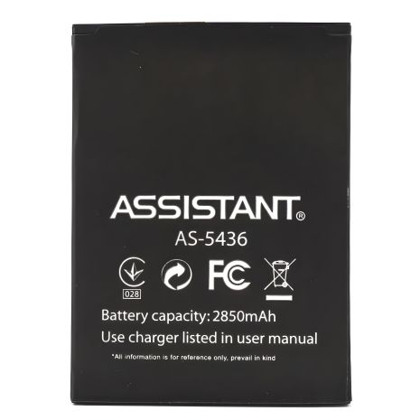 Акумулятор Assistant AS-5436 [Original PRC] 12 міс. гарантії