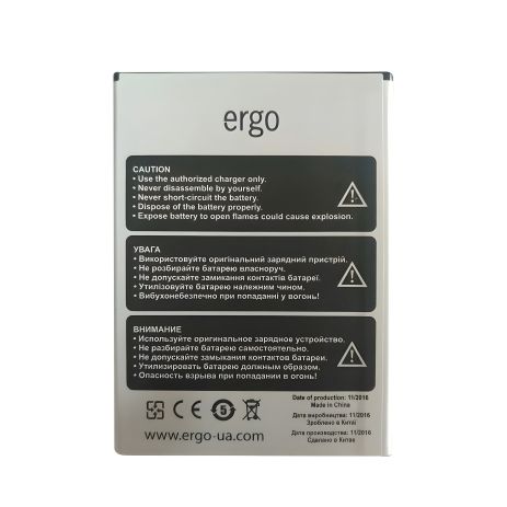 Ergo A502 Aurum батарея акумуляторна [Original PRC] 12 міс. гарантії