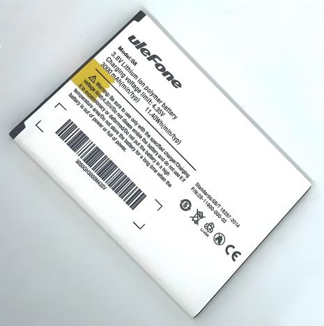 Акумуляторна батарея Ulefone S8 (S8 Pro) / Ergo F501 [Original PRC] 12 міс. гарантії