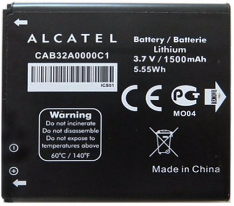 Аккумулятор для Alcatel OT916 (CAB32A0000C1, CAB32A0000C2) [Original PRC] 12 мес. гарантии