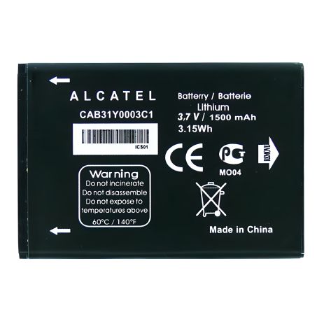 Акумуляторна батарея для Alcatel One Touch 5030D/6040 (CAB31Y0003C1) [Original PRC], гарантія 12 міс.