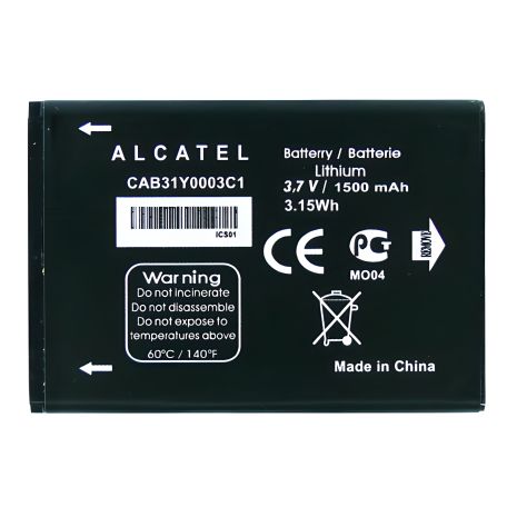 Акумуляторна батарея для Alcatel One Touch 5030D/6040 (CAB31Y0003C1) [Original PRC], гарантія 12 міс.