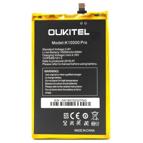 Оригінальний акумулятор Oukitel K10000 [PRC] 12 міс. гарантії