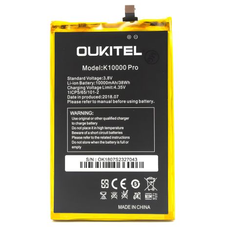 Аккумулятор для Oukitel K10000 Pro [Original PRC] 12 мес. гарантии