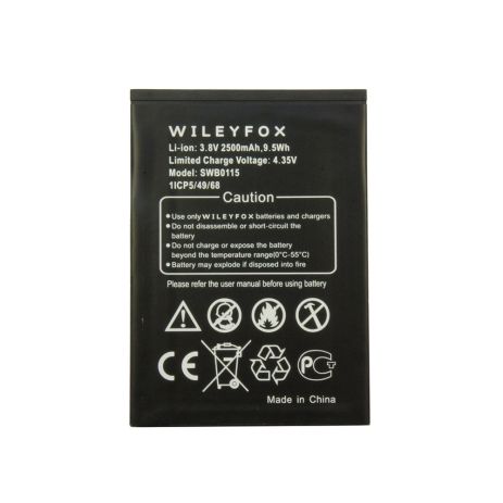 Акумулятор WileyFox SWB0115 Swift [Original PRC] 12 міс. гарантії