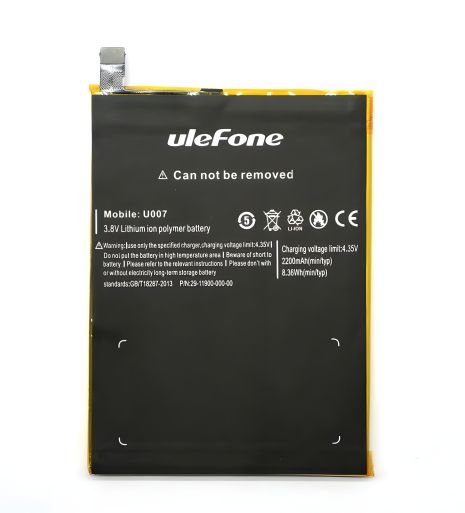Акумулятор Ulefone U007 [Original PRC] 12 міс. гарантії