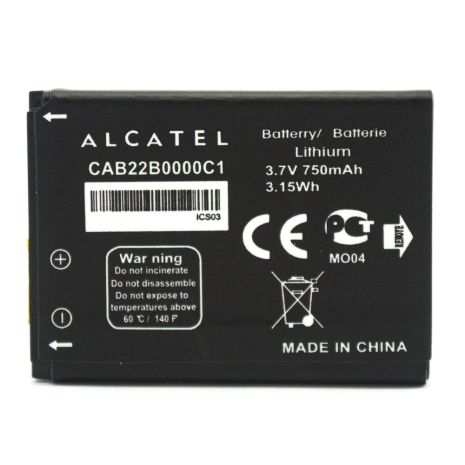 Акумуляторна батарея Alcatel One Touch 2012D/CAB22B0000C1 [Original PRC] 12 міс. гарантії