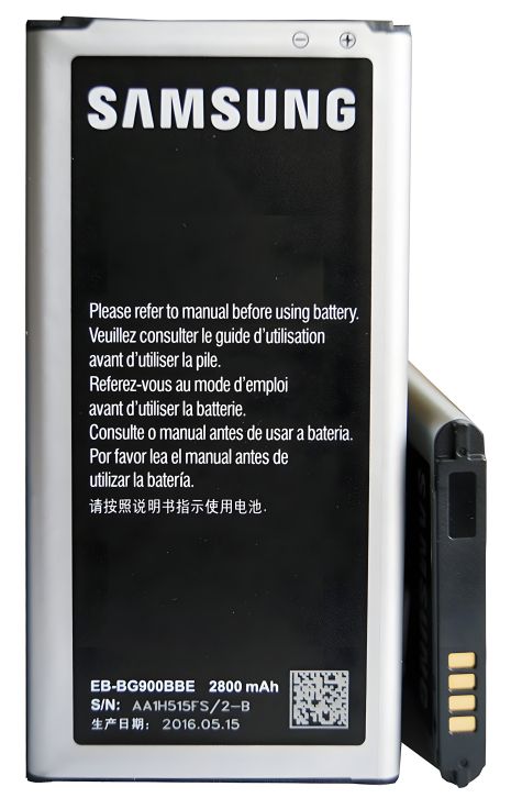 Акумулятор +NFC Samsung G900 Galaxy S5/EB-BG900BBE [Original] 12 міс. гарантії