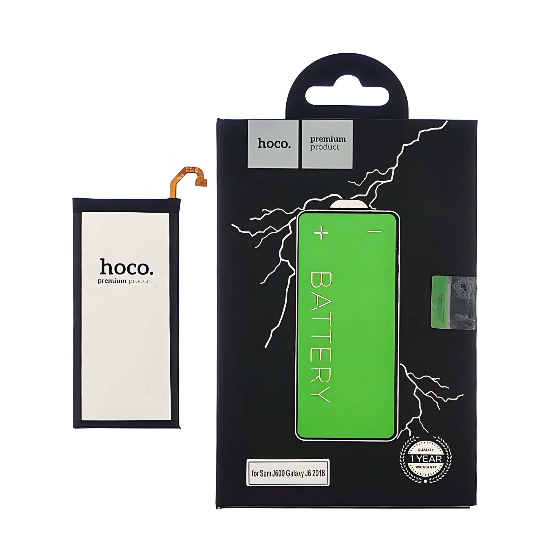 Аккумулятор Hoco для Samsung Galaxy J600 J6 2018 / EB-BJ800ABE Аккумулятор Hoco для Samsung Galaxy J600 J6 2018 / EB-BJ800ABE