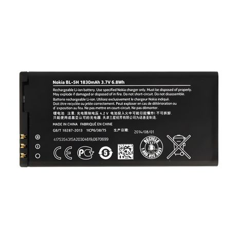 Акумулятор Nokia BL-5H Lumia 630/635/636 [Original] 12 міс. гарантії