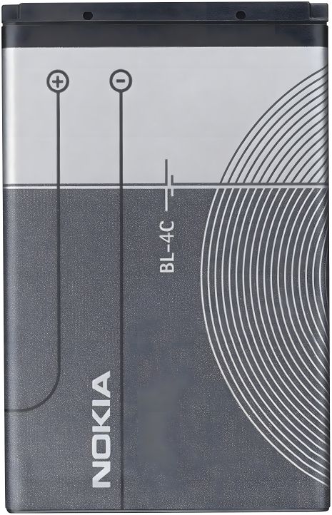 Аккумулятор для Nokia BL-4C 830 mAh [Original] 12 мес. гарантии