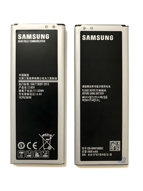 Аккумулятор для Samsung EB-BN916BBC Samsung Galaxy Note 4 Dual Sim N9100 / N9108V N9109V/ N9106W [Original PRC] 12 мес. гарантии
