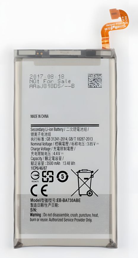 Samsung EB-BA730ABE A730 Galaxy A8 Plus (2018) аккумулятор 3500 mAh [PRC Original], 12 мес. гарантия