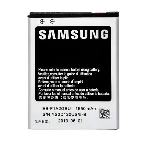 Оригінальний акумулятор Samsung S2, S2 plus, i9100, i9105, i9103, Galaxy R, Galaxy Z та ін. (EB-F1A2GBU) [12 міс. гарантії]