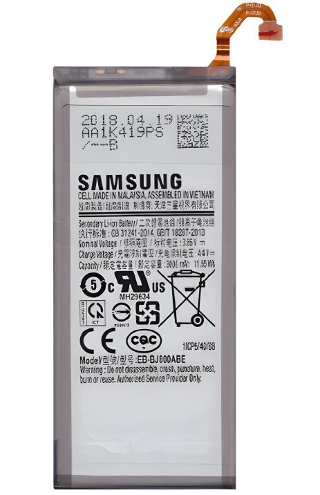 Акумулятор Samsung Galaxy J6-2018 J600F, J8-2018 J800F, A6-2018 A600F/EB-BJ800ABE [Original PRC] 12 міс. гарантії