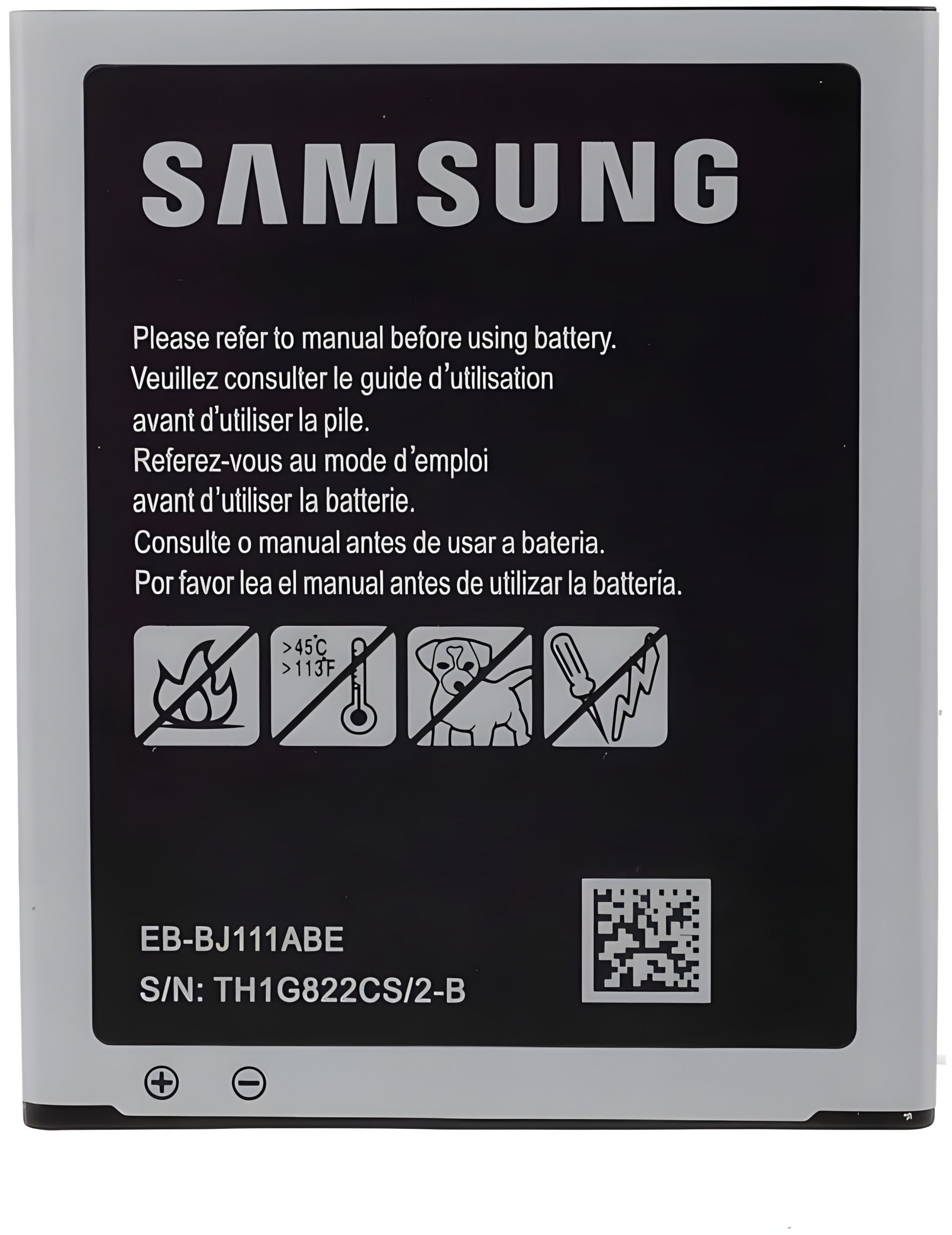 Оригинальный аккумулятор EB-BJ110ABE 1900 mAh для Samsung J1 Ace Neo 2016 / SM-J111, гарантия 12 мес. Оригинальный аккумулятор EB-BJ110ABE 1900 mAh для Samsung J1 Ace Neo 2016 / SM-J111, гарантия 12 мес.