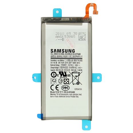 Акумулятор Samsung EB-BJ805ABE Galaxy A6 Plus (2018) [Original PRC] 12 міс. гарантії