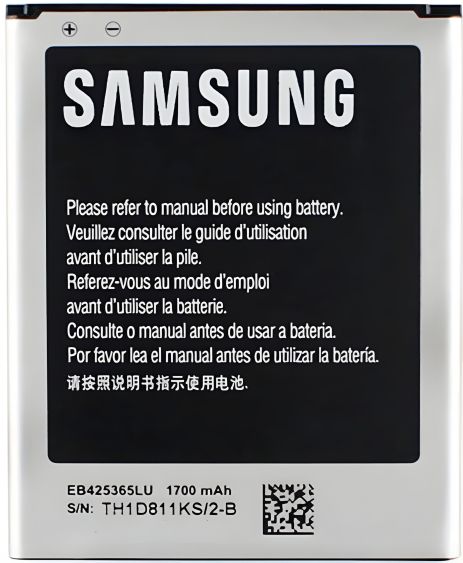 Аккумулятор для Samsung EB425365LU, 1700 mAh i8262D Galaxy Core Duos i8268 [Original PRC] 12 мес. гарантии