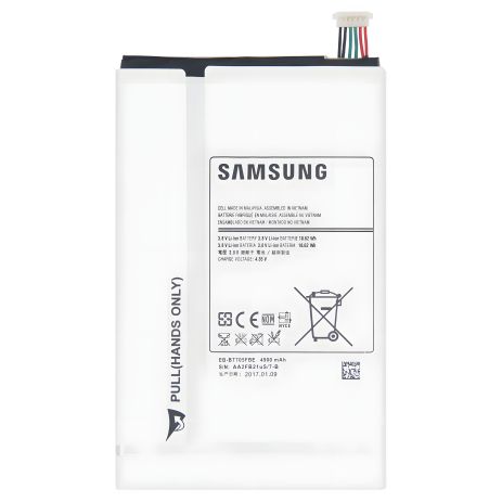 Акумулятор Samsung T700, Galaxy Tab S 8.4 (EB-BT705FBC 4900 mAh) [Original] 12 міс. гарантії