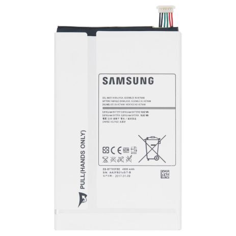 Акумулятор Samsung T700, Galaxy Tab S 8.4 (EB-BT705FBC 4900 mAh) [Original] 12 міс. гарантії