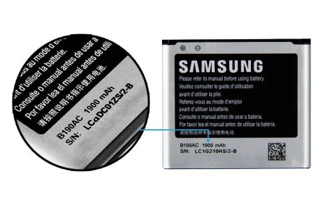Акумулятор Samsung W2014/B190AC [Original] 12 міс. гарантії