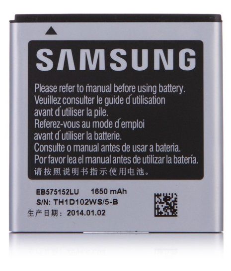 Акумулятор Samsung i9000 Galaxy S/EB575152VU [Original] 12 міс. гарантії