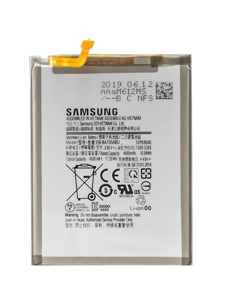 Акумулятор Samsung EB-BA705ABU - Galaxy A70 2019 - A705F 4500 mAh [Original] 12 міс. гарантії