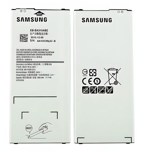 Оригинальный аккумулятор EB-BA510ABE для Samsung A510, Galaxy A5-2016, гарантия 12 мес.