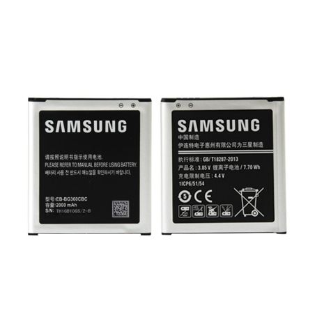 Акумулятор Samsung J2 2015, J200, G360, G361 Galaxy Core Prime, Galaxy J2-2015 (EB-BG360CBE/CBC) [Original PRC] 12 міс. гарантії