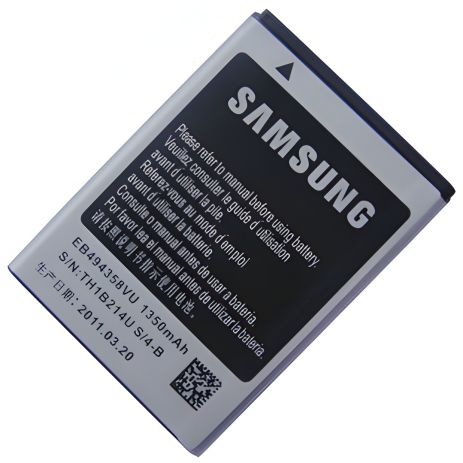 Аккумулятор для Samsung S5660/S5830/S6312/S6102/S7500 и др. (EB494358VU, EB464358VU) [Original PRC] 12 мес. гарантии