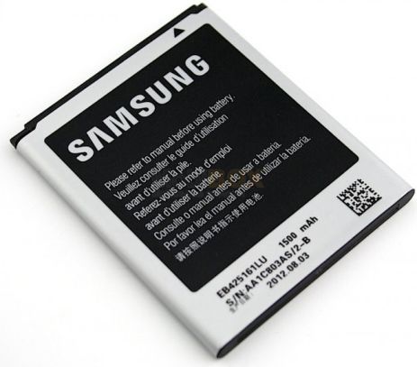 Аккумулятор для Samsung S7562 Galaxy S Duos, I8160, I8190 Galaxy S3 Mini и др. (EB425161LU/EB-BG313BBE/EB-F1M7FLU) 1500 mAh [Original PRC] 12 мес. гарантии