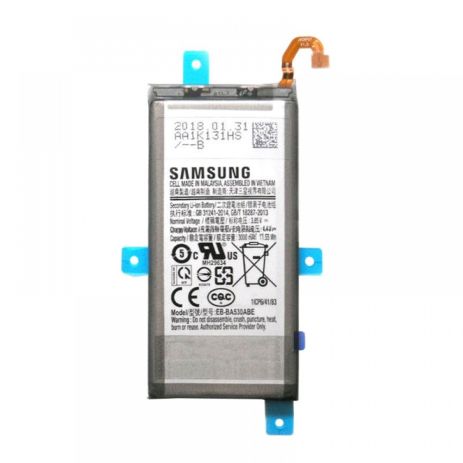 Акумулятор Samsung A530 (A8-2018) EB-BA530ABE 3000 mAh [Original] 12 міс. гарантії