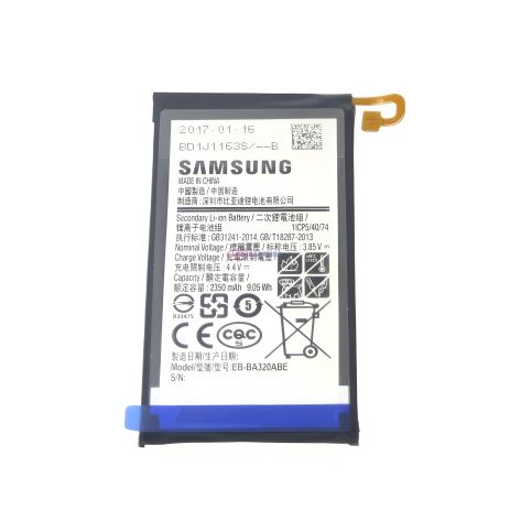 Samsung A320, Galaxy A3-2017 Аккумулятор (EB-BA320ABE) [PRC Оригинал] 12 мес. гарантии