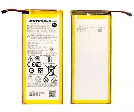 Акумулятори Motorola HG30 XT1792 MotoG5S/XT1793/XT1794/XT1802G5S Plus/XT1925 Moto G6 3000mAh [Original PRC] 12 міс. гарантії