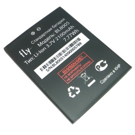 Fly BL8005 (IQ4512 Evo Chic 4) оригинальная батарея 12 мес. [Original PRC]
