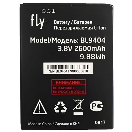 Акумулятор Fly BL9404 [Original PRC] 12 міс. гарантії