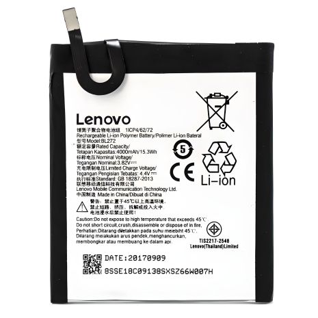 Lenovo BL272/K6 Power Акумулятор [Original PRC] 12 міс. гарантії