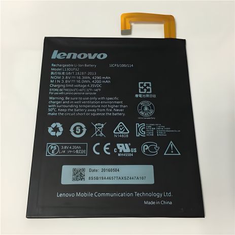 Акумулятор Lenovo L13D1P32 для A5500 IdeaTab/A8-50F/A8-50 [Original PRC] 12 міс. гарантії