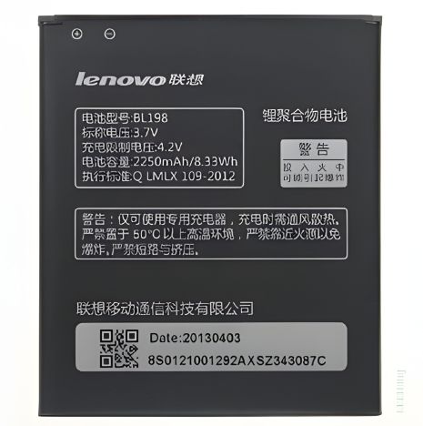 Lenovo аккумулятор для A850, A859 (BL198) [PRC Original] 12 месяцев гарантии