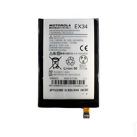 Аккумулятор для Motorola EX34 (XT1055, XT1053, XT1056, XT1058, XT1060) [Original PRC] 12 мес. гарантии